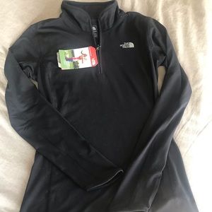 North Face quarter zip up